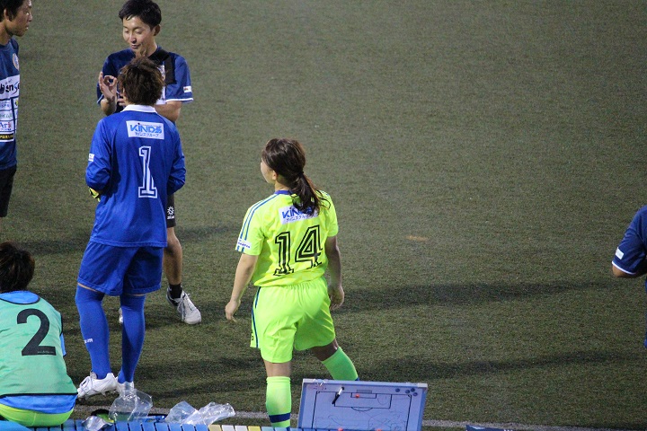 葛飾の女子サッカーチーム「南葛SC WINGS」の試合