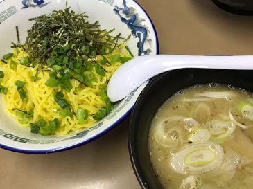 2018年4月限定麺「比内鶏塩つけ麺」800円