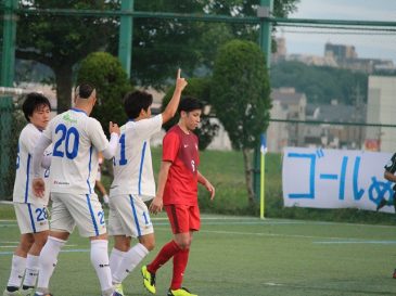葛飾のサッカーチーム南葛SCの試合