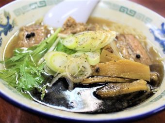 【限定】黒の外道麺  牛骨BLACK麺ジェルズ