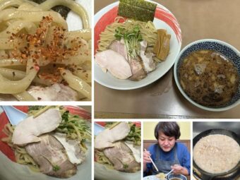 【R7.11月限定】 アーモンド入り黒マー油香る  〝濃いめの豚つけ麺〟の巻