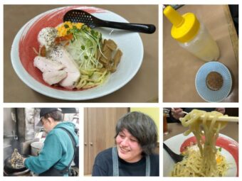 【R8.1月限定】  薫鶏のち煮干の白油そば  味変で洋→和へ！？