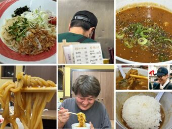 【R7.8月限定】〝牛油香る 豚筋(？) 3種カレーつけ麺〟の巻